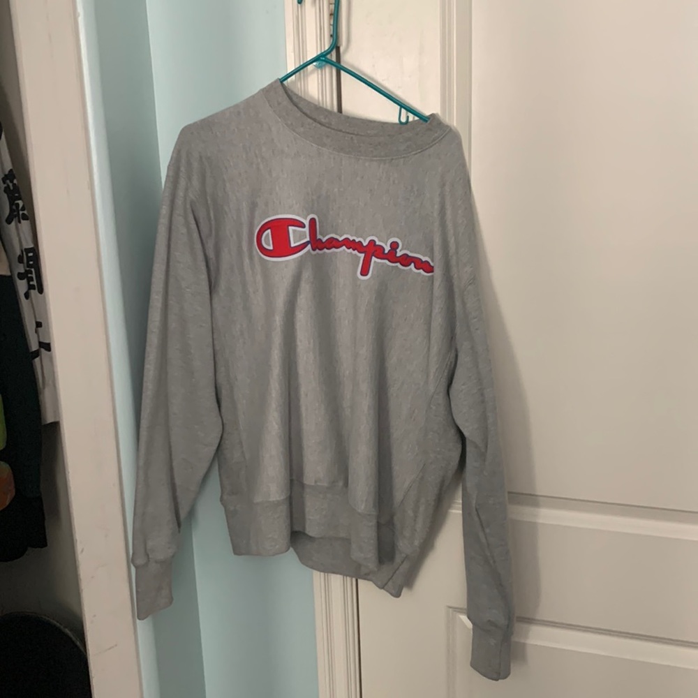 Champion Embroidered Chainstitch Reverse Weave Crewneck